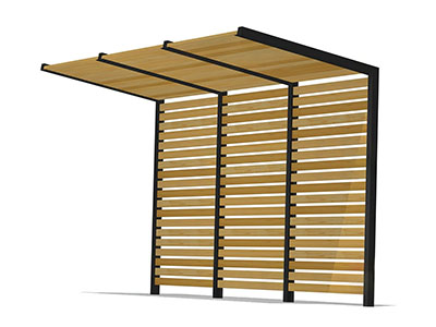 Теневой навес «Геометрикс»