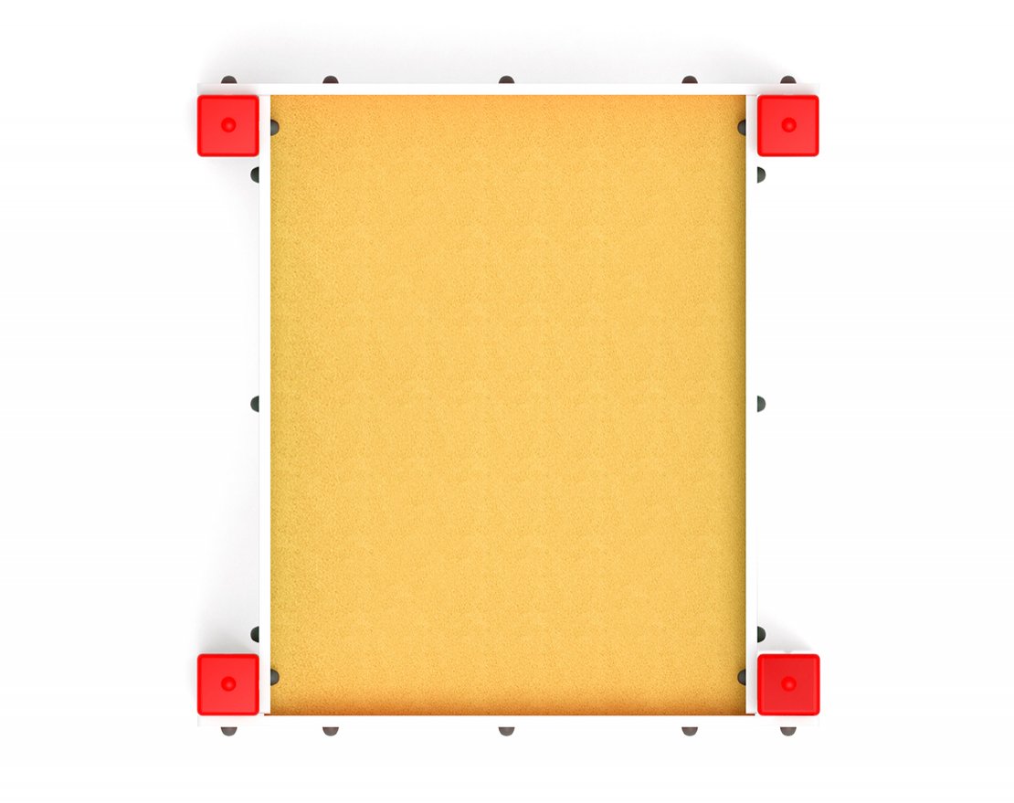 Песочница Золотая долина-4, H=800 - вид 3